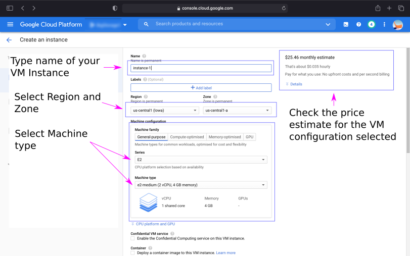 Create Instance